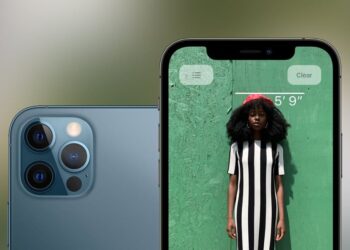 iPhone 12 Pro pozwala wykonać szybki pomiar wzrostu!