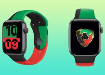 AppleWatch z nową opaską Black Unity i tarczą Unity Lights