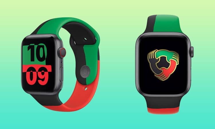 AppleWatch z nową opaską Black Unity i tarczą Unity Lights