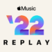 Apple Music z playlistą „Replay 2022”