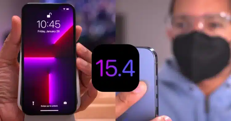 iOS 15.4 beta 3 dostępna