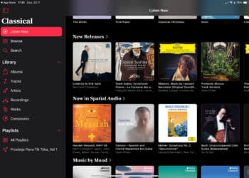 Apple Music Classical jest teraz dostępne również na iPadzie