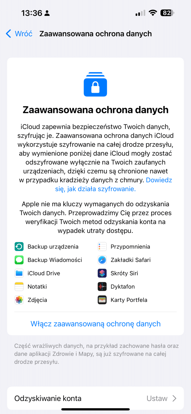 Wzrost naruszeń danych, Apple promuje zaawansowane funkcje szyfrowania iCloud