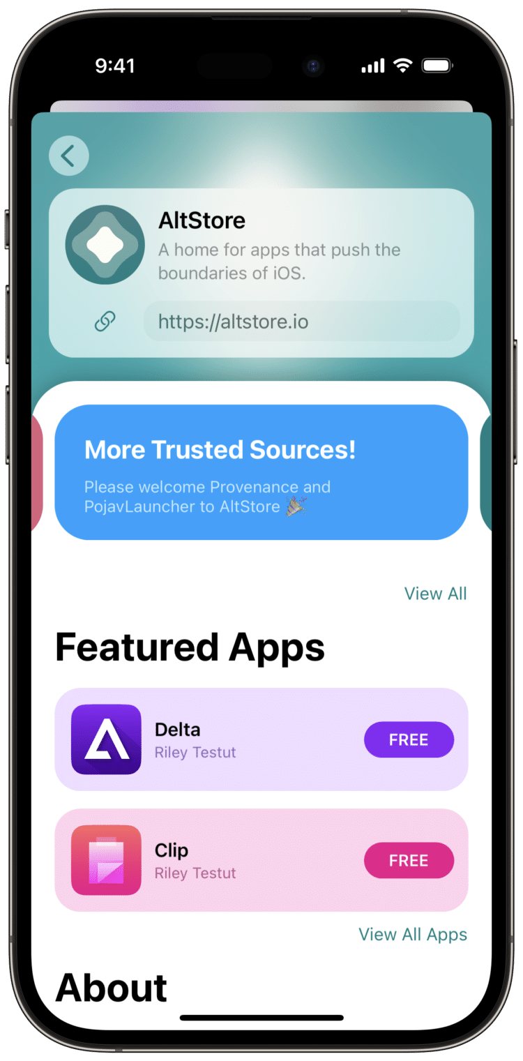 AltStore zapewnia alternatywne rozwiązanie dla aplikacji iPhone