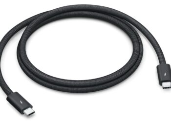 Apple wprowadza nowy kabel Thunderbolt 5 o długości 1 metra