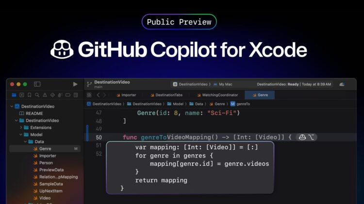 GitHub wprowadza Copilot do Xcode w wersji publicznej