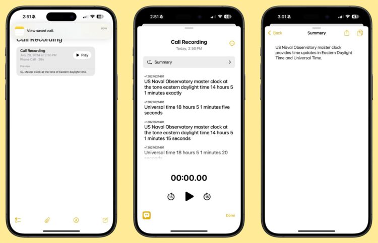 Nagrywanie rozmów telefonicznych na iPhone z nowym iOS 18.1