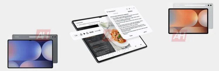 Oto odświeżona propozycja tłumaczenia tytułu:
„Samsung Galaxy Tab S10+ i S10 Ultra ujawnione na wyciekniętym zdjęciu promocyjnym”