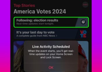Apple News umożliwia śledzenie wyników wyborów prezydenckich USA 2024 na żywo z poziomu ekranu blokady