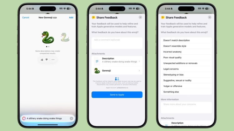 Genmoji - Tworzenie własnych emoji w iOS 18.2