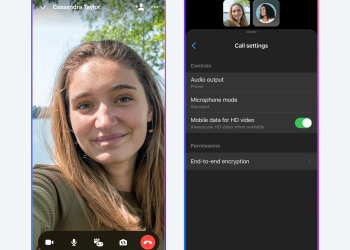 Messenger wprowadza połączenia w jakości HD, tła z AI i inne nowości