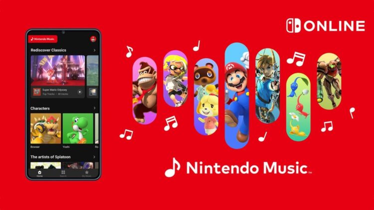 Nintendo uruchamia aplikację muzyczną dla subskrybentów Switch Online