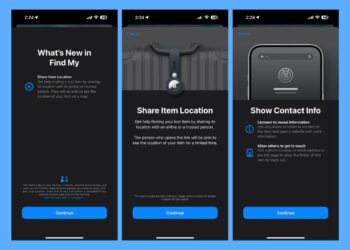 Nowa funkcja aplikacji "Znajdź" umożliwia udostępnianie lokalizacji zgubionego przedmiotu