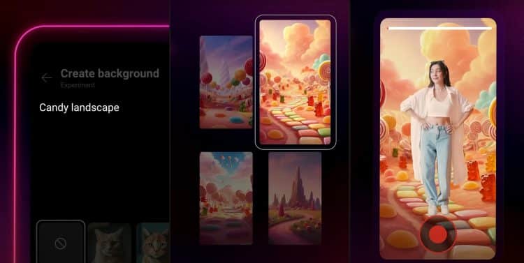 "Nowa funkcja YouTube Shorts: Sztuczna inteligencja tworzy tła wideo"