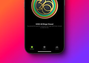 Nowy System Nagród „Zamknięte Wszystkie Pierścienie” na Apple Watch