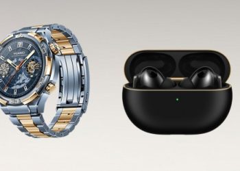 Premiera Huawei FreeBuds Pro 4 oraz nowego zegarka Watch Ultimate w kolorze Sapphire Gold