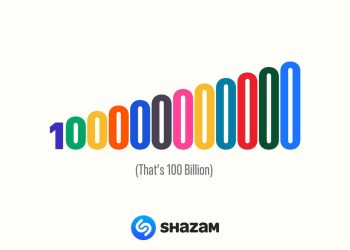 Shazam przekracza 100 miliardów rozpoznanych utworów