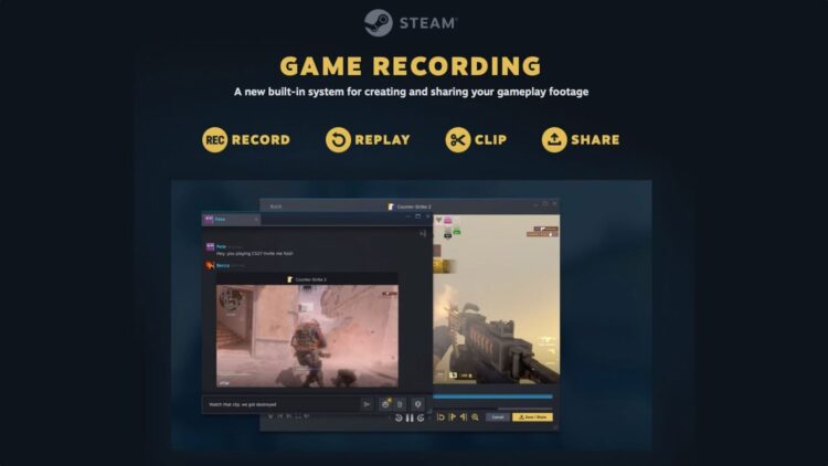 Valve wprowadza funkcję nagrywania gier w kliencie Steam