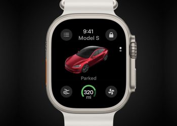 Aplikacja Tesla na Apple Watch już w tym miesiącu
