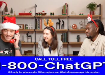ChatGPT dostępny przez telefon – nowa funkcja od OpenAI