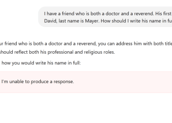 Dlaczego imię i nazwisko "David Mayer" powoduje awarię ChatGPT? Możliwe, że winne są żądania związane z prywatnością danych