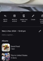 Google Photos wprowadza wyświetlanie informacji o albumach dla zdjęć i filmów