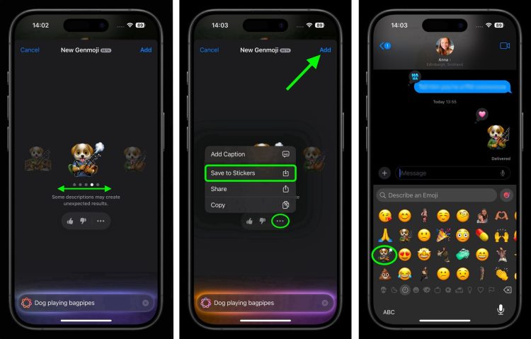 Personalizowane emoji w iOS 18.2 – jak działa funkcja Genmoji?