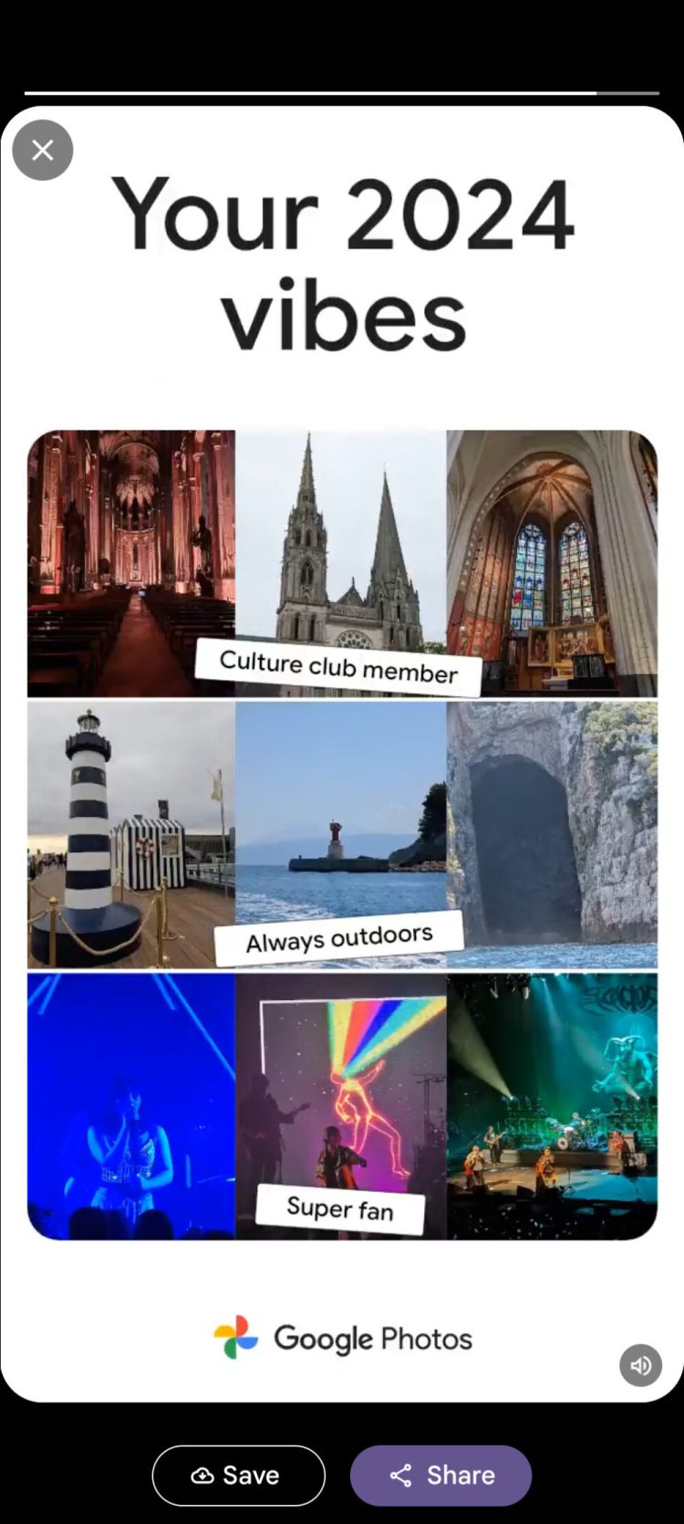 Rozczarowanie Spotify Wrapped, ale Google Photos perfekcyjnie podsumowało mój rok 2024