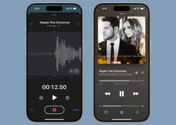Warstwowe Nagrywanie w Aplikacji Notatki Głosowe w iOS 18.2 na iPhone 16 Pro