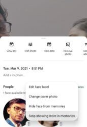 Google Photos ułatwia wybór ulubionych twarzy