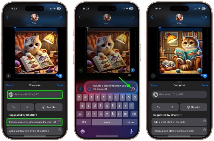 Integracja ChatGPT z iOS 18.2 - Tworzenie Obrazów w Aplikacji Wiadomości