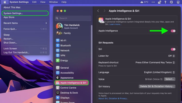 Jak odzyskać miejsce na dysku, wyłączając funkcje Apple Intelligence
