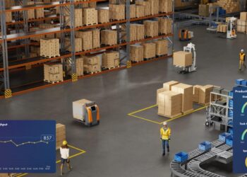 NVIDIA prezentuje nowy plan tworzenia cyfrowych bliźniaków flot robotów przemysłowych w Omniverse