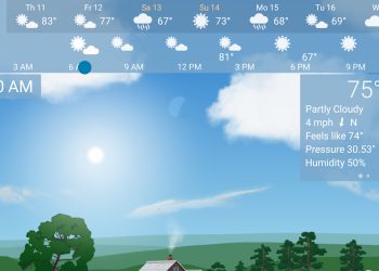 15 najlepszych aplikacji pogodowych i widżetów na Androida
