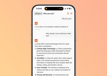 Le Chat od Mistral AI – chatbot dostępny teraz na iPhonie
