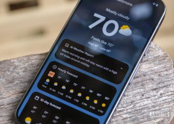 Nowe funkcje aplikacji Pogoda na Pixel nie są już pod Twoją kontrolą
