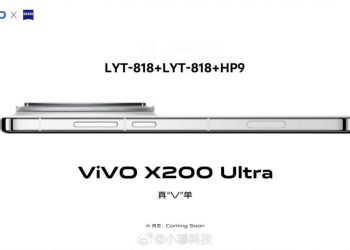 Oficjalna zapowiedź ujawnia sensory aparatu vivo X200 Ultra