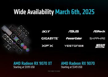 AMD ogłasza ceny i dostępność kart RX 9070 oraz 9070 XT