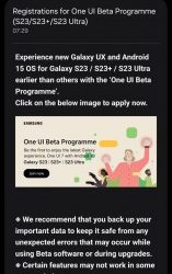 One UI 7 Beta dostępne dla Samsung Galaxy S23, S23+ i S23 Ultra w wybranych regionach