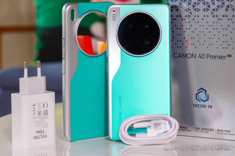 Rozpakowanie smartfona Tecno Camon 40 Premier – pierwsze wrażenia i zawartość opakowania