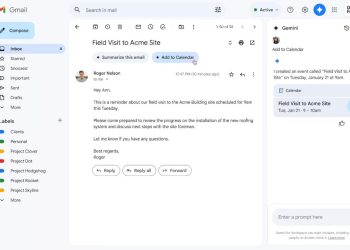 Teraz możesz dodać wydarzenie do Kalendarza Google bezpośrednio z Gmaila