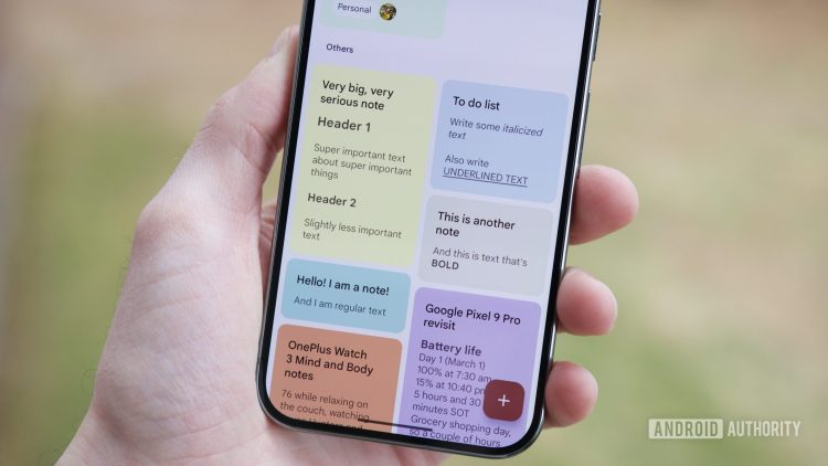 Uwielbiam Google Keep, ale jedna drobna rzecz doprowadza mnie do szału