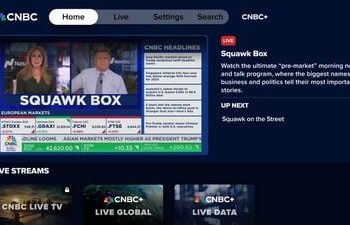 CNBC+ dostępne na Apple TV i Roku