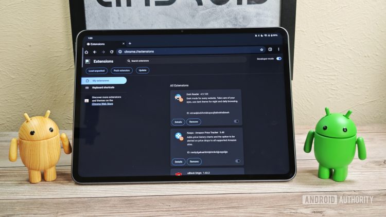 Pierwsze spojrzenie: Specjalna wersja Chrome na Androida z obsługą rozszerzeń