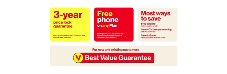 Verizon wprowadza trzyletnią gwarancję niezmienności cen w swoich planach taryfowych