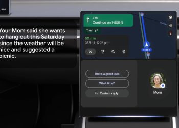 Google prezentuje Gemini — nową technologię dla Android Auto i samochodów z wbudowanymi usługami Google