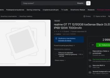 Nowe informacje z oferty sklepu ujawniają więcej szczegółów o cenie Realme GT 7T