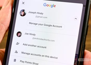 Odświeżony i przejrzysty przełącznik kont Google trafia teraz do większej liczby aplikacji