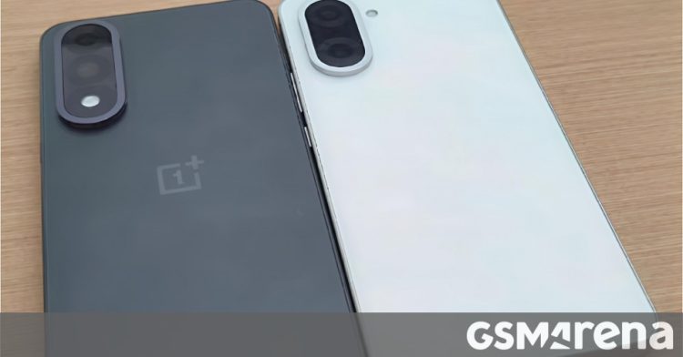 OnePlus Ace 5 Racing i Ace 5 Ultra uchwycone na nowym zdjęciu – przeciek ujawnia wygląd smartfonów