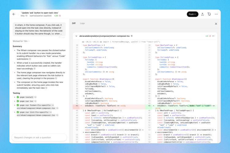 OpenAI wprowadza Codex – inteligentnego asystenta do programowania w ChatGPT